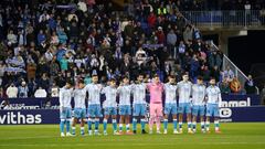 El once del Málaga ante el Algeciras con Genaro.