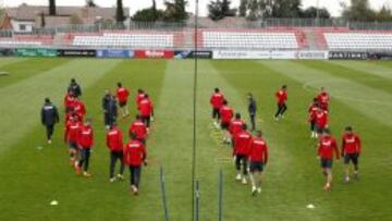 El Atleti comienza a preparar el partido contra el Málaga