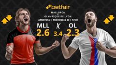 RCD Mallorca vs. Olympique de Lyon: horario, dónde ver y pronósticos