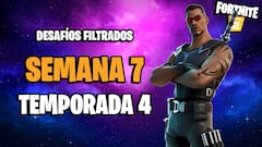 Fortnite Temporada 4: desafíos filtrados Semana 7