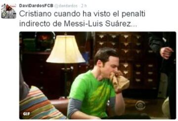 Los memes del penalti indirecto de Messi