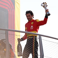 Sainz se carga de razón