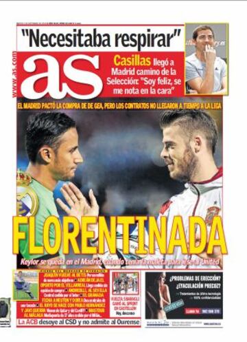 Las portadas de AS de septiembre