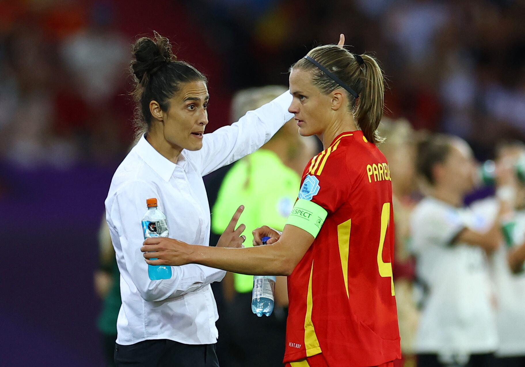 Paredes, del barco de la Selección: “No creo que haya que obligar a nadie”