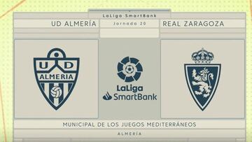 Resumen y goles del Almería vs. Zaragoza de LaLiga SmartBank