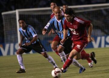 PARTIDO 200 EN LA U: El 15 de abril de 2009, por la Copa Libertadores, ante Gremio. 