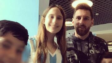 La foto de Leo Messi que ha generado bromas acerca de que es Dios.