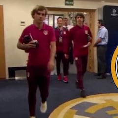 Vídeo inédito: Griezmann y su gesto que encantará al Madrid