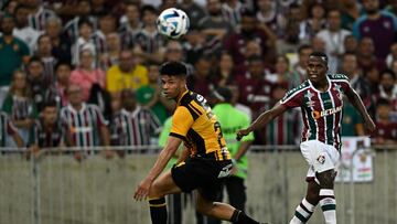 Jhon Arias, importante en triunfo de Fluminense ante The Strongest