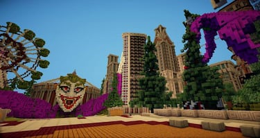 El Joker te recibe en este servidor de Minecraft