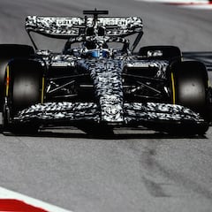 La segunda jornada de test de la F1 en imágenes