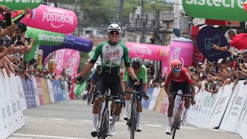 Alejandro Osorio ganó la octava etapa de la Vuelta a Colombia 2025.