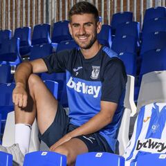 Ojeda: "Me gustaría ser importante en el Leganés y ascender"