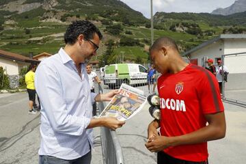 Mbappé se mostró sorprendido por la expectación que levanta su posible fichaje en España.