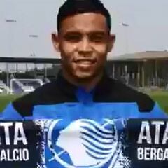 Así presentó el Atalanta a Luis Fernando Muriel