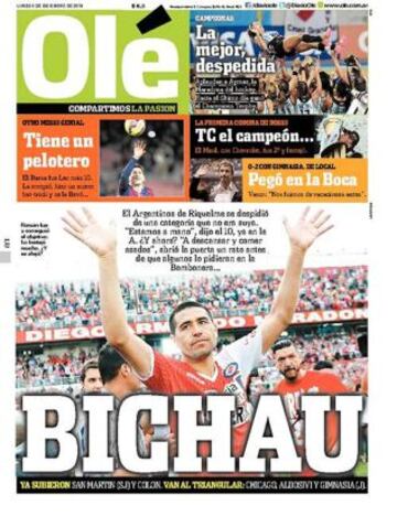 Portadas de la prensa deportiva