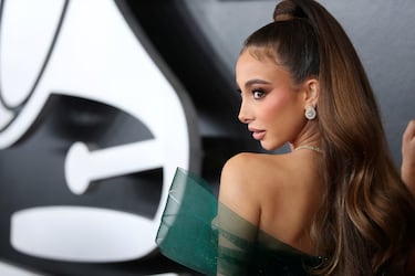 Georgina deslumbra en la gala los Latin Recording Academy