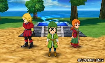 Captura de pantalla - Dragon Quest VII (3DS)