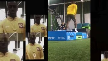 Jackson Mart¨ªnez persiste: as¨ª se entrena con la 9 del Guangzhou