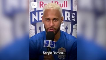 Neymar: "Ramos es el mejor jugador al que me he enfrentado"