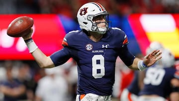 El pasador de Auburn Jarrett Stidham es el nuevo experimento de Bill Belichick como potencial reemplazo de Brady.