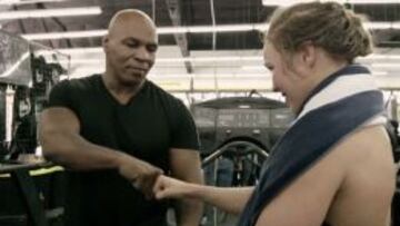 Tyson y Rousey.