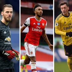 De Gea sigue a la cabeza de los mejor pagados de la Premier