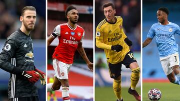 De Gea sigue a la cabeza de los mejor pagados de la Premier