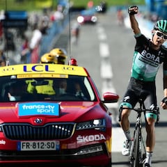 Kämna alegra la tarde al Bora tras las retirada de Buchmann