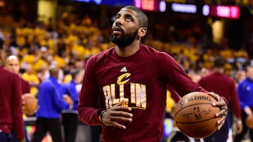 Kyrie Irving, durante los playoffs de la pasada temporada.