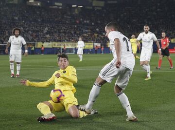 Santiago Cáseres y Lucas Vázquez.