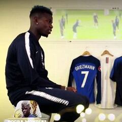 A Griezmann le gustaría jugar en el mismo club que Pogba