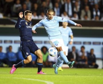 Mateo Kovacic con Vladimir Rodic.