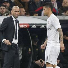 "James debe irse del Madrid, Zidane no lo quiere poner..."