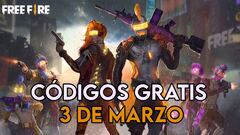 Free Fire | Códigos de hoy lunes 3 de marzo de 2025: recompensas gratis