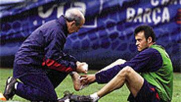 Luis Enrique estalla y se pelea con Overmars