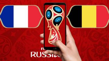 Cómo ver en el móvil el Francia - Bélgica del Mundial Rusia 2018