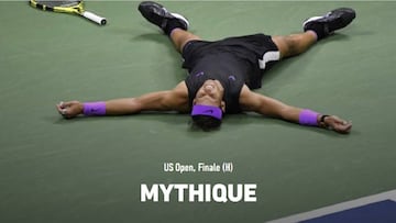 La prensa mundial se rinde a Nadal tras el US Open: "Mítico"
