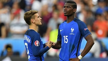 Deschamps: Pogba and Griezmann must be sure they want to move