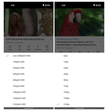 YouTube ya tiene soporte para reproducir contenido en 4K HDR