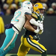 Jimmy Graham sufrió una lesión en la derrota de los Packers