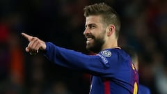 Piqué doesn't mention the treble: "The season is going well"