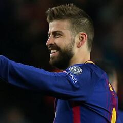 Piqué no habla aún de triplete: "La temporada está siendo buena…"