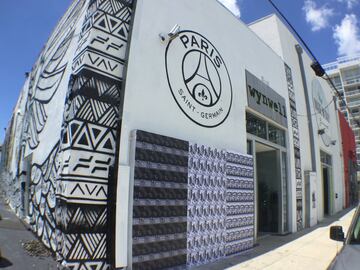 La increíble tienda 'pop-up' del PSG en Miami