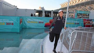 In&eacute;s Melchor, en Valencia para el Mundial de Media Marat&oacute;n.