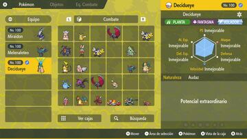 pokemon escarlata purpura teraincursion decidueye teratipo volador 7 estrellas