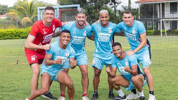 América de Cali en pretemporada para la Liga BetPlay