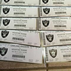 Precios de reventa para el juego Raiders vs Texans es algo pocas veces visto