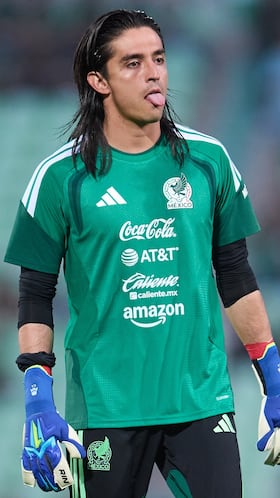 Carlos Acevedo of Mexico during 2025 International Friendly match between Mexico (Mexican National team) and Uruguay at TSM Corona Stadium, on November 15, 2025 in Torreon, Coahuila, Mexico.
