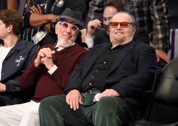 Lou Adler y Jack Nicholson.